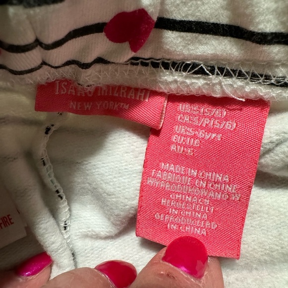 Issac Mizrahi Girls Valentines Set size 5-6 - Picture 4 of 12